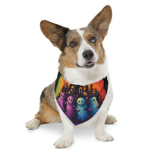 DistinctInk Adjustable Pet Banana Collar with Discover Your True Path Design for Halloween LGBTQ+ Pride