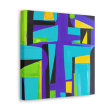 Pablo D'Azure - Mid-Century Modern Canvas Wall Art Decor
