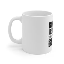 DistinctInk Glossy White Coffee / Tea Mug - Bowlers Never Die They End Up In The Gutter