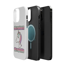 DistinctInk ToughCase for Apple iPhone, Compatible with MagSafe Charging - 90% Unicorn 10% Sparkle