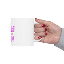 DistinctInk Glossy White Coffee / Tea Mug - Too Glam to Give a Damn