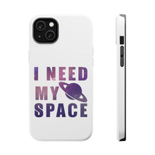 DistinctInk ToughCase for Apple iPhone, Compatible with MagSafe Charging - I Need My Space - Astronomy