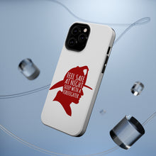 DistinctInk ToughCase for Apple iPhone, Compatible with MagSafe Charging - Feel Safe at Night Sleep with a Firefighter