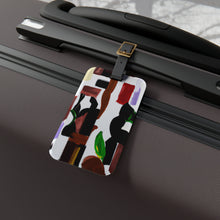 Agnes Weir-Winkler - Mid-Century Modern Design Printed on a Custom Luggage Tag