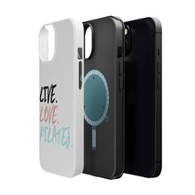 DistinctInk ToughCase for Apple iPhone, Compatible with MagSafe Charging - Live. Love. Pilates.
