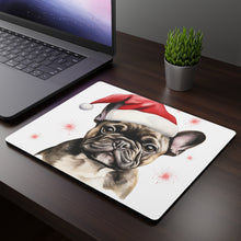 DistinctInk Mouse Pad - 1/4" Foam Rubber - French Bulldog Drawing