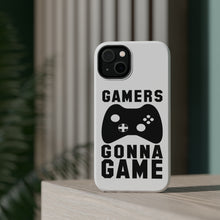 DistinctInk ToughCase for Apple iPhone, Compatible with MagSafe Charging - Gamers Gonna Game - Video Games