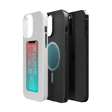 DistinctInk ToughCase for Apple iPhone, Compatible with MagSafe Charging - Time To Look Prettier Than the Last Selfie
