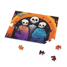 DistinctInk Jigsaw Puzzle with The Paths We Choose Design for Halloween  LGBTQ+ Pride