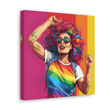 DistinctInk Canvas Wall Art with Leading a New Path for LGBTQ+ Pride