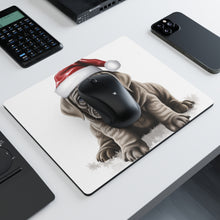 DistinctInk Mouse Pad - 1/4" Foam Rubber - Neapolitan Mastiff Puppy Drawing