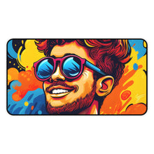 DistinctInk Desk Mat with The Power of Simplicity Design for LGBTQ+ Pride