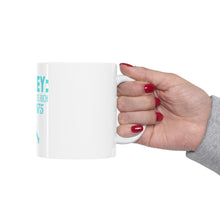 DistinctInk Glossy White Coffee / Tea Mug - Hockey Making Dentists Rich Since 1875