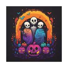 DistinctInk Canvas Wall Art with The Paths We Choose for Halloween LGBTQ+ Pride
