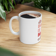 DistinctInk Glossy White Coffee / Tea Mug - Baking is Love Made Edible