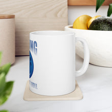 DistinctInk Glossy White Coffee / Tea Mug - Bowling That's How I Roll