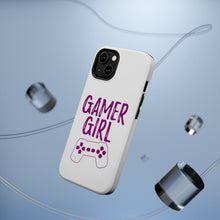 DistinctInk ToughCase for Apple iPhone, Compatible with MagSafe Charging - Gamer Girl - Video Games