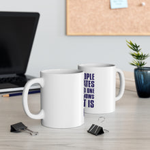 DistinctInk Glossy White Coffee / Tea Mug - I Tell People I Do Pilates No One Knows