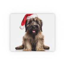 DistinctInk Mouse Pad - 1/4" Foam Rubber - Briard Puppy