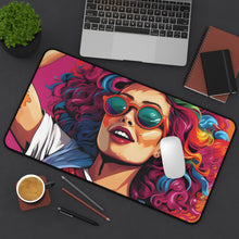 DistinctInk Desk Mat with Leading a New Path Design for LGBTQ+ Pride