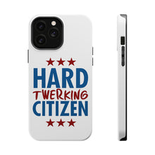 DistinctInk ToughCase for Apple iPhone, Compatible with MagSafe Charging - Hard Twerking Citizen