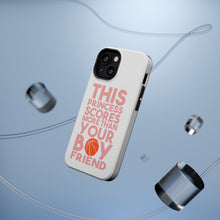 DistinctInk ToughCase for Apple iPhone, Compatible with MagSafe Charging - This Princes Scores More Than Your Boyfriend