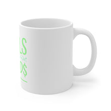DistinctInk Glossy White Coffee / Tea Mug - Girls Just Wanna Have Fund $
