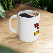 DistinctInk Glossy White Coffee / Tea Mug - I Slay Them With Sweetness