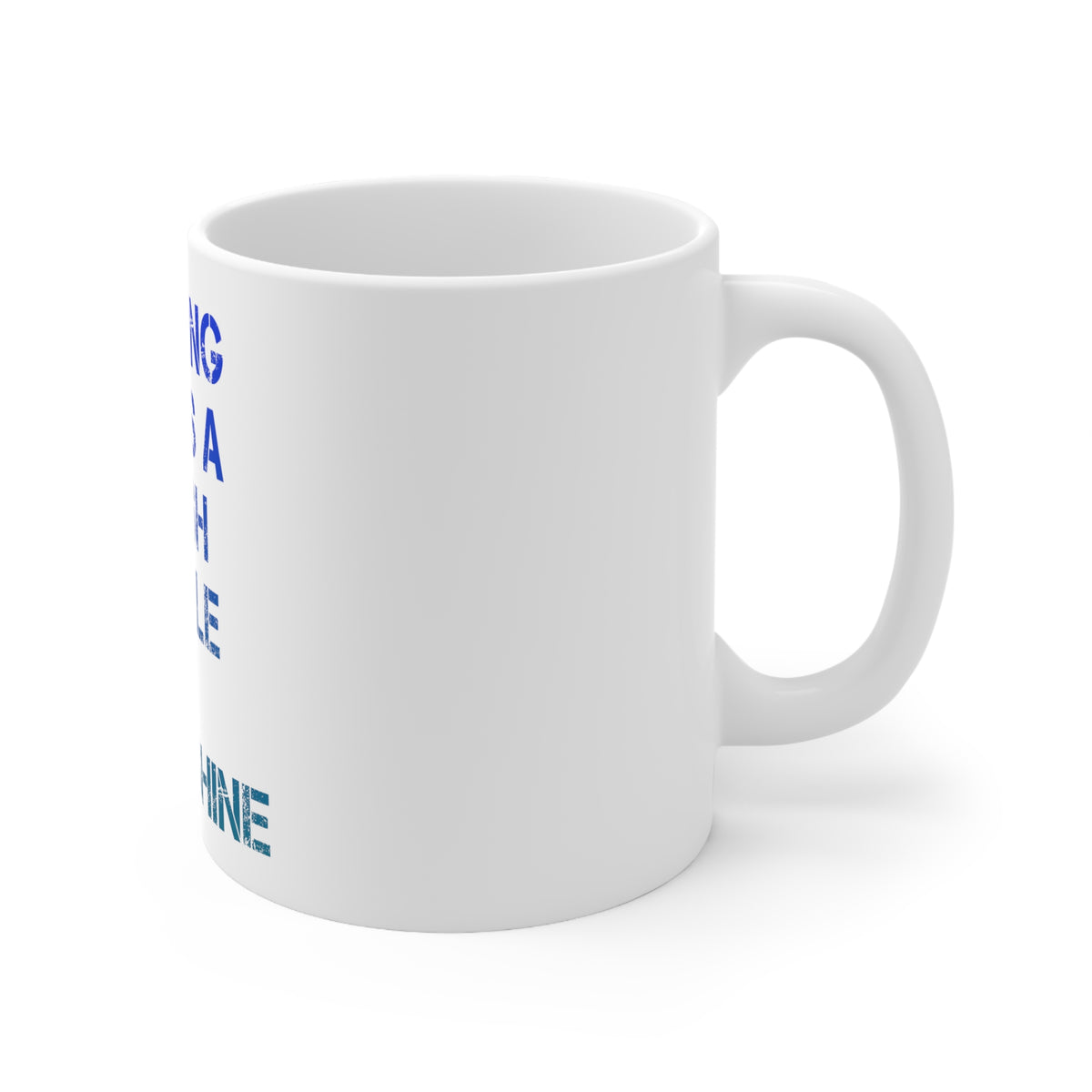 Glossy White Coffee / Tea Mug - Nothing Beats a Fresh Bottle of Moonshine, view 3