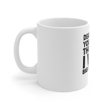 DistinctInk Glossy White Coffee / Tea Mug - Dear NASA, Your Mom Thought I Was Big Enough Pluto