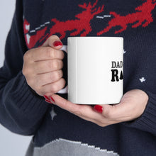 DistinctInk Glossy White Coffee / Tea Mug - Dad Jokes Rock