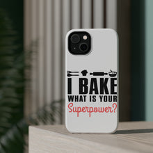 DistinctInk ToughCase for Apple iPhone, Compatible with MagSafe Charging - I Bake What is Your Superpower
