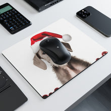 DistinctInk Mouse Pad - 1/4" Foam Rubber - Bedlington Terrier Puppy