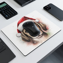DistinctInk Mouse Pad - 1/4" Foam Rubber - Beagle Puppy Drawing
