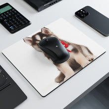 DistinctInk Mouse Pad - 1/4" Foam Rubber - Siberian Huskie Puppy