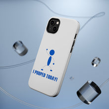 DistinctInk ToughCase for Apple iPhone, Compatible with MagSafe Charging - I Pooped Today!