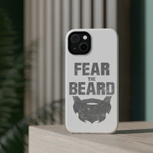 DistinctInk ToughCase for Apple iPhone, Compatible with MagSafe Charging - Fear the Beard