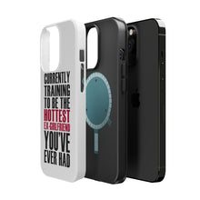 DistinctInk ToughCase for Apple iPhone, Compatible with MagSafe Charging - Training to be Hottest Ex Girlfriend Ever