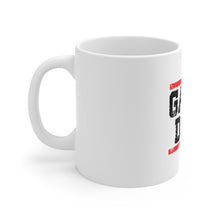 DistinctInk Glossy White Coffee / Tea Mug - Game Day