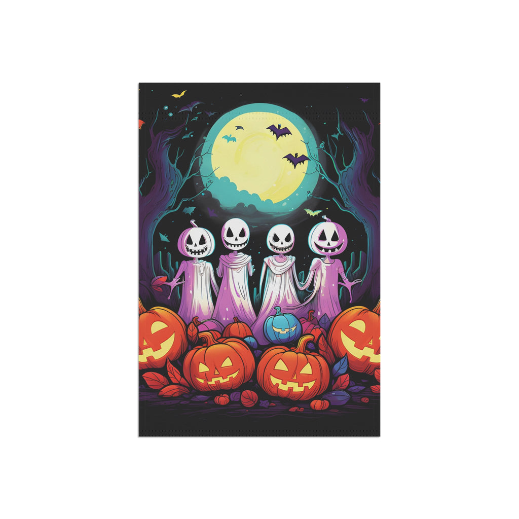 Garden & House Banner Flag with Exploring the Unknown Design for Halloween LGBTQ+ Pride, view 4