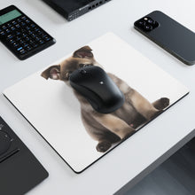 DistinctInk Mouse Pad - 1/4" Foam Rubber - Norwegian Elkhound Puppy