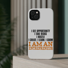 DistinctInk ToughCase for Apple iPhone, Compatible with MagSafe Charging - Entrepreneur Opportunity Risks Hustle