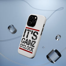DistinctInk ToughCase for Apple iPhone, Compatible with MagSafe Charging - It's Gainz O'Clock Working Out