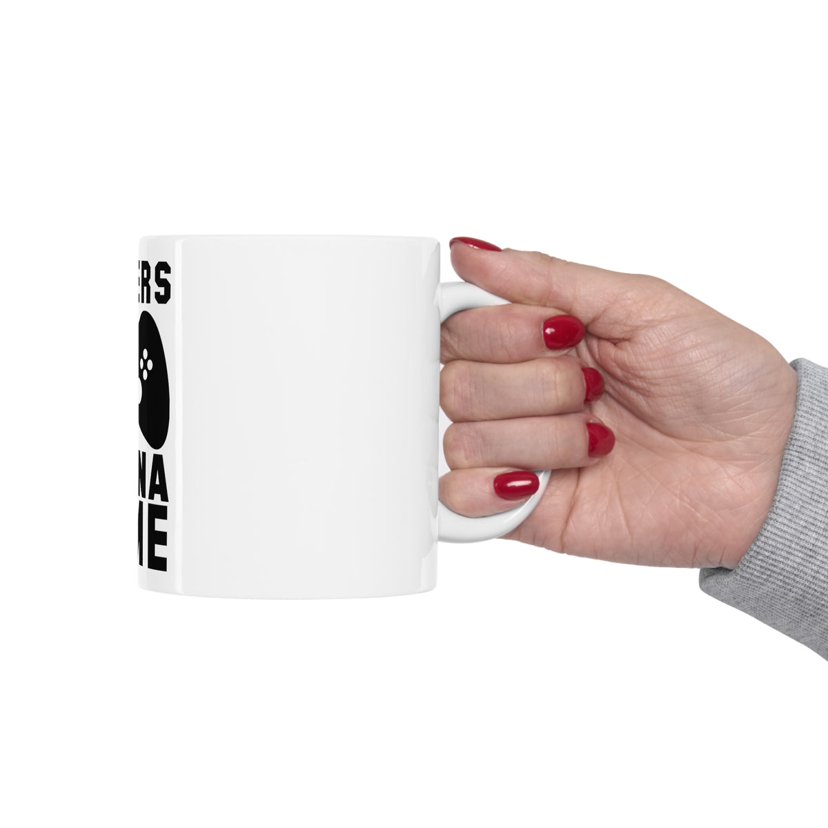 Glossy White Coffee / Tea Mug - Gamers Gonna Game - Video Games, view 12
