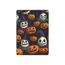 DistinctInk Playing Poker Cards with "Halloween Haunts and Pumpkin Pals" Design for Halloween