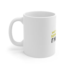 DistinctInk Glossy White Coffee / Tea Mug - Don't Mess with Electrical Engineer It Megahertz