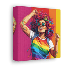 DistinctInk Canvas Wall Art with Leading a New Path for LGBTQ+ Pride