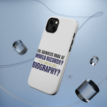 DistinctInk ToughCase for Apple iPhone, Compatible with MagSafe Charging - Guinness Book Of Records - My Biography