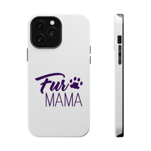 DistinctInk ToughCase for Apple iPhone, Compatible with MagSafe Charging - Fur Mama - Dog Paw