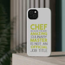 DistinctInk ToughCase for Apple iPhone, Compatible with MagSafe Charging - Chef Amazing Culinary Master